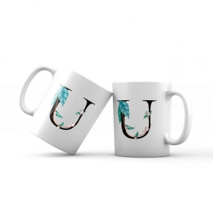 U Harfi Yeşil Dallı Kupa