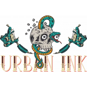 Urban Kurukafa ve Yılan Sticker 10x10 cmRenkli Sticker