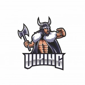 Viking 3 Sticker 10x10 cmRenkli Sticker