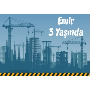 Vinçler Temalı Doğum Günü Afişi 70X100 cm