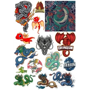 YılanSticker Set 3 18 Parça Telefon, Tablet, Defter, Laptop Sticker