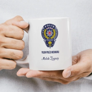 Yılın Polis Memuru İsme Özel Kupa