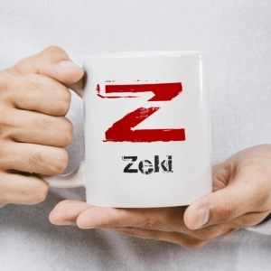 Z Harfi İsme Özel Kupa