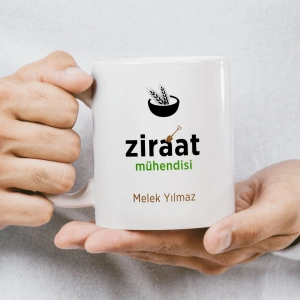 Ziraat Mühendisi İsme Özel Kupa