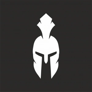 Miğfer Sticker17x17 Cm Beyaz