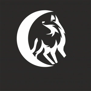 Kurt Sticker17x17 Cm Beyaz