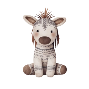 Zebra Duvar Stickerı