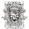 Devourer Sticker 10x10 cmRenkli Sticker