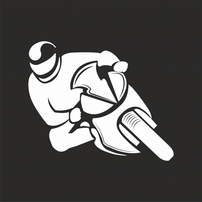 Motorcu Sticker 17x17 Cm Beyaz