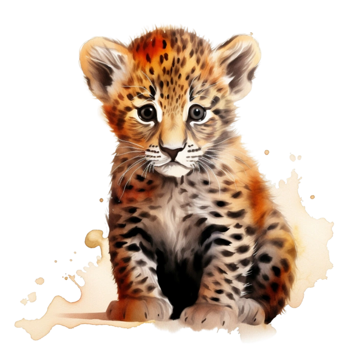 Leopar Gözleri Duvar Stickerı