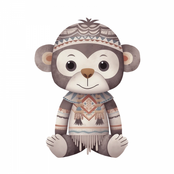 Maymun Duvar Stickerı