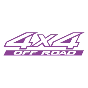 4x4 Ofroad Sticker 17x17 Cm Mor