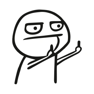 Terbiyesiz Çocuk Oto Sticker 17x17 Cm Siyah