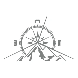 Duster Oto Logo Sticker17x17 Cm Gri