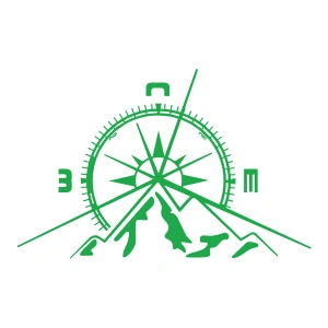 Duster Oto Logo Sticker17x17 Cm Yeşil