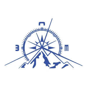 Duster Oto Logo Sticker17x17 Cm Mavi