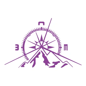 Duster Oto Logo Sticker17x17 Cm Mor