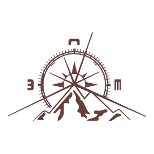 Duster Oto Logo Sticker17x17 Cm Kahverengi