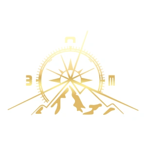 Duster Oto Logo Sticker17x17 Cm Gold