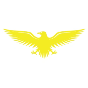 Kartal Sticker17x17 Cm Sarı