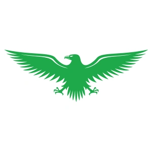 Kartal Sticker17x17 Cm Yeşil