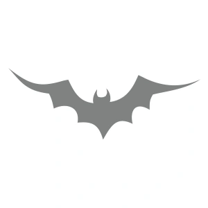 Yarasa Oto Sticker17x17 Cm Gri