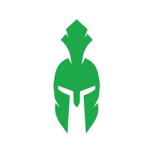 Miğfer Sticker17x17 Cm Yeşil