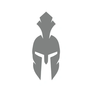 Miğfer Sticker17x17 Cm Gri