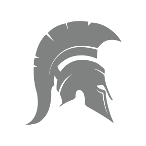 Miğfer Sticker17x17 Cm Gri