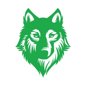 Kurt Sticker17x17 Cm Yeşil