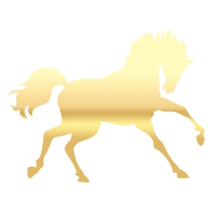 At Sticker 17x17 Cm Gold