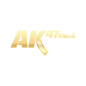 ak47 sticker17x17 Cm Gold