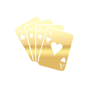 4 As Sticker17x17 Cm Gold