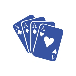 4 As Sticker17x17 Cm Mavi