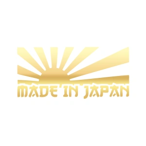 Made in Japan Barkod Sticker17x17 Cm Gold