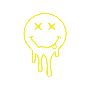 Akan Surat Sticker17x17 Cm Sarı