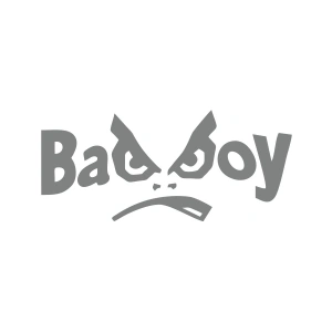 Badboy Kötü Çocuk Sticker17x17 Cm Gri