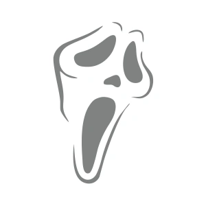 Hayalet Sitcker17x17 Cm Gri