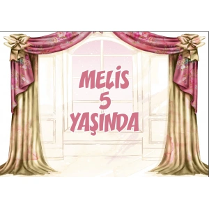 Sahyne Temalı Doğum Günü Afişi - 100x150 Cm