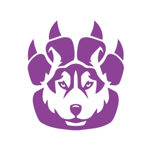 Wild Kurt Sticker 17x17 Cm Mor