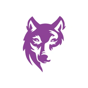 Kurt Sticker 17x17 Cm Mor