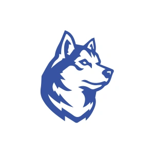 Kurt Sticker 17x17 Cm Mavi