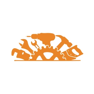 El Aletleri Sticler 17x17 Cm Turuncu