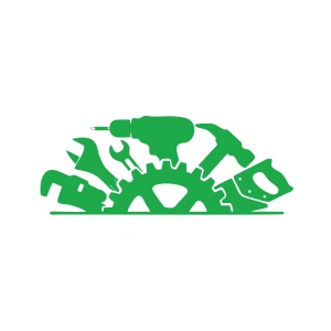 El Aletleri Sticler 17x17 Cm Yeşil