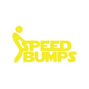 Sped Bummbs Sticker 17x17 Cm Sarı