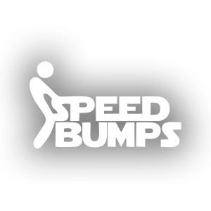 Sped Bummbs Sticker 17x17 Cm Beyaz