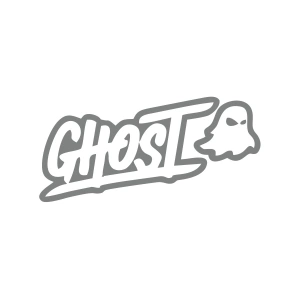 Ghost Hayalet Sticker 17x17 Cm Gri
