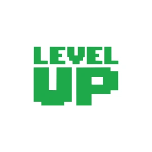 Level Up Sticker 17x17 Cm Yeşil