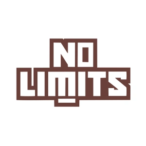 No Limit Sticker 17x17 Cm Kahverengi