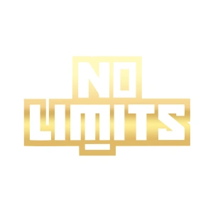 No Limit Sticker 17x17 Cm Gold